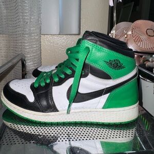 Jordan Women's Shoes Green and Black